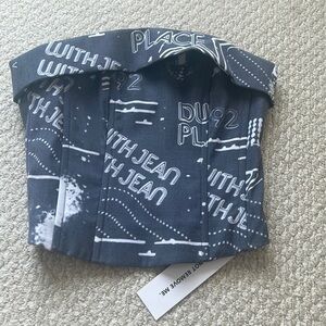 With Jean corset top! Brand new with tags